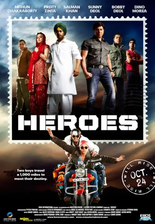 Download Heroes (2008) Hindi Full Movie WEB DL 480p [300MB] | 720p [1.2GB] | 1080p [2.6GB]