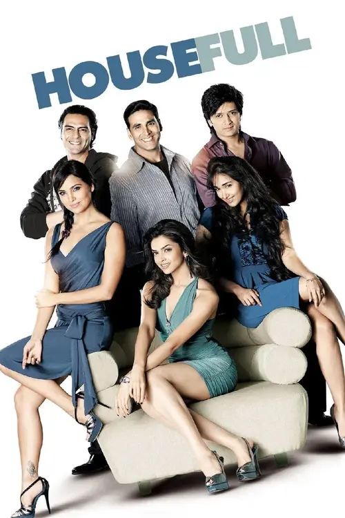 Download Housefull (2010) Blu Ray {Hindi DD5.1} Full Movie 480p [400MB] | 720p [1GB] | 1080p [2.9GB]