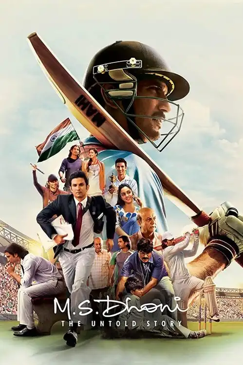 Download M.S. Dhoni: The Untold Story (2016) Hindi Full Movie 480p [500MB] | 720p [1.3GB] | 1080p [2.9GB] | 2160p [6.7GB]