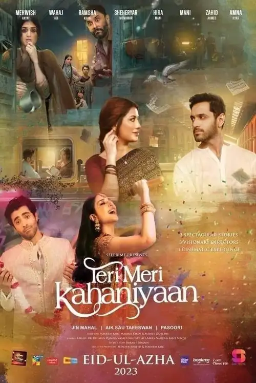 Download Teri Meri Kahaniyaan (2023) URDU CAMRip Dubbed 480p [480MB] | 720p [1.3GB] | 1080p [3.9GB]